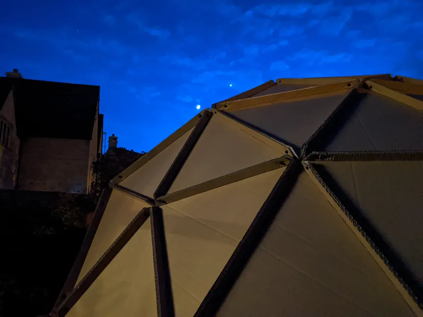 Building a Cardboard Planetarium