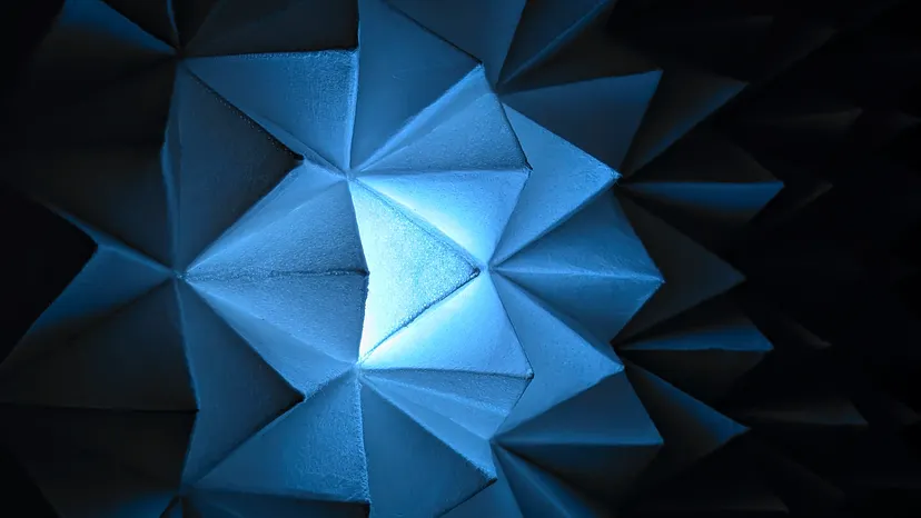 The central pyramid glows white when all are home